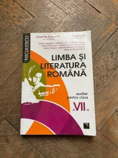 Cristian CIocaniu Limba si Literatura Romana auxiliar pentru clasa a VII-a