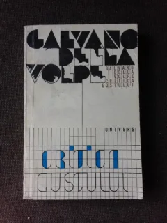 CRITICA GUSTULUI - GALVANO DELLA VOLPE