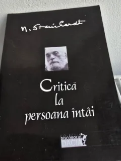 CRITICA LA PERSOANA INTAI- N. STEINHARDT