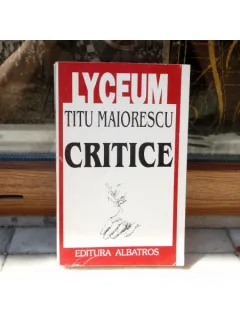 Critice , Titu Maiorescu , 1998