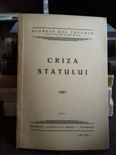 CRIZA STATULUI - GIORGIO DEL VECCHIO