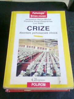 CRIZE ABORDARE PSIHOSOCIALA CRITICA - JACQUELINE BARUS MICHEL