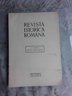 CRONICA MOLDO POLONA - P.P. PANAITESCU, EXTRAS DIN REVISTA ISTORICA ROMANA