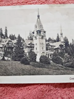Crte postala, Castelul Peles, 1923
