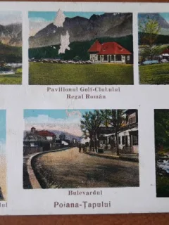 Crte postala, Poiana Tapului, 1933