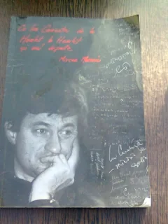 CU ION CARAMITRU DE LA HAMLET LA HAMLET SI MAI DEPARTE - MIRCEA MORARIU  (CU DEDICATIA LUI ION CARAMITRU)