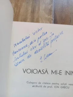 Ion Grecu - Voioasa mi-e Inima