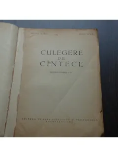 CULEGERE DE CINTECE - STELIAN OLARIU