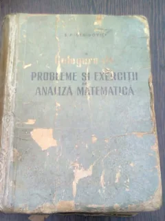CULEGERE DE PROBLEME SI EXERCITII DE ANALIZA MATEMATICA - B.P. DEMIDOVICI