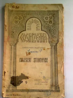 CULEGERI STIINTIFICE - CONSTANTIN RADULESCU
