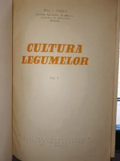 Cultura legumelor I - I.Maier