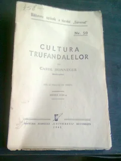 CULTURA TRUFANDALELOR - CAROL HONNEGER