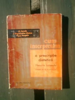 Cum interpretam o prescriptie dietetica Meniurile bolnavului - M. Demole, A. Brechbuehler-Mutrux