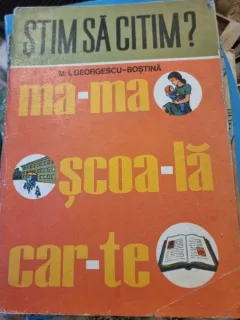 Cum sa citim Jocuri didactice pentru clasa I - M.I. Georgescu Bostina