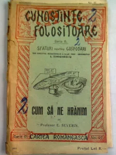 CUM SA NE HRANIM - E. SEVERIN