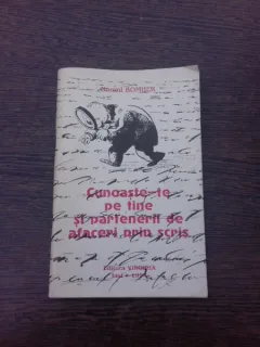 Cunoaste-te pe tine si partenerii de afaceri, prin scris - Noemi Bomher