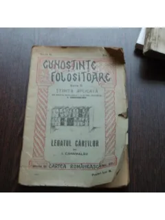 CUNOSTINTE FOLOSITOARE - I.SIMIONESCU