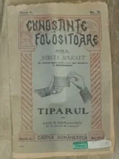 Cunostinte Folositoare - Tiparul. De Vasile Romanescu
