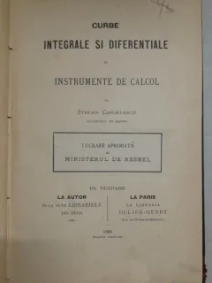 Curbe integrale si diferentiale si instrumente de calcul - Stefan Christescu