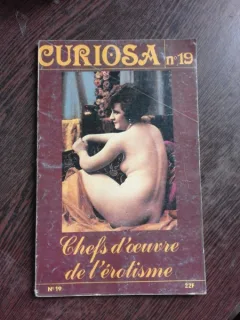 CURIOSA NR,19.1985  (TEXT IN LIMBA FRANCEZA, PUBLICATIE PENTRU ADULTI)
