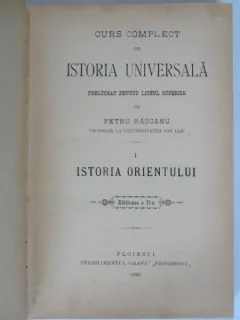 Curs Complet De Istoria Universala  - Petru Rascanu  (vol.1)
