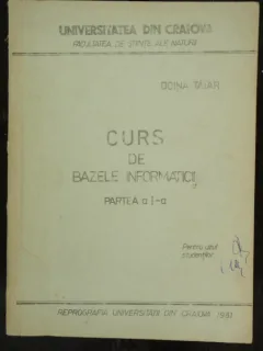 CURS DE BAZELE INFORMATICII - DOINA TATAR