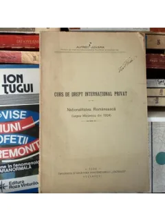 Curs de drept international privat , Alfred Juvara , 1932