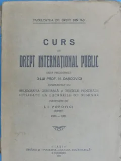 Curs de drept international publc - N. Dascovici