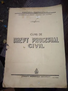 Curs de drept procesual civil-ILIE Stoenescu