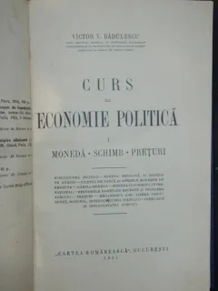 CURS DE ECONOMIE POLITICA - VICTOR V. BADULESCU