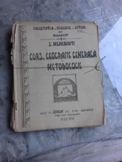 CURS DE GEOGRAFIE GENERALA SI METODOLOGIE - SIMION MEHEDINTI