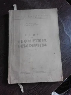 CURS DE GEOMETRIE DESCRIPTIVA - M.ST. BOTEZ