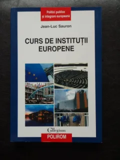 CURS DE INSTITUTII EUROPENE - JEAN LUC SAURON