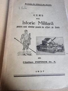 Curs de istorie militara pentru uzul elevilor scolii de ofiteri de geniu - Capitan Popescu Gr.N.