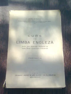 CURS DE LIMBA ENGLEZA - ZOE GHETU  PARTEA I