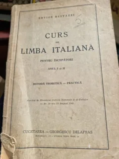 CURS DE LIMBA ITALIANA PENTRU INCEPATORI - EDVIGE BESTAZZI