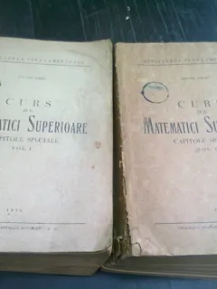 CURS DE MATEMATICI SUPERIOARE - ION GH. SABAC    2 VOLUME