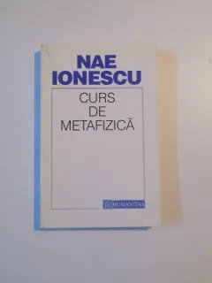 CURS DE METAFIZICA DE NAE IONESCU , 1995