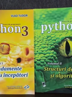 Curs de programare Python 3 pentru incepatori - Vlad Tudor  2 volume