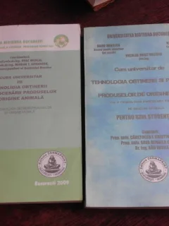 CURS UNIVERSITAR DE TEHNOLOGIA OBTINERII SI PROCESARII PRODUSELOR DE ORIGINE ANIMALA - RADU VASILICA  2 VOLUME