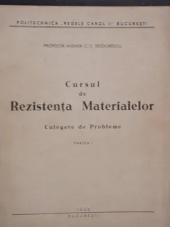 CURSUL DE REZISTENTA MATERIALELOR - C.C. TEODORESCU