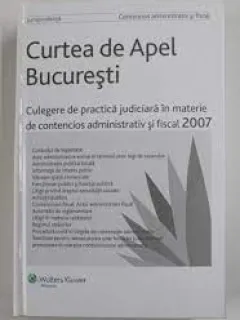Curtea de Apel Bucuresti, culegere de practica judiciara in materie civila 2007