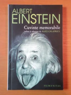 CUVINTE MEMORABILE - ALBERT EINSTEIN