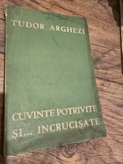 Cuvinte potrivite si incrucisate - Tudor Arghezi