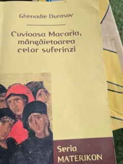 CUVIOASA MACARIA , MANGAIETOAREA CELOR SUFERINZI DE GHENADIE DURASOV , 2001