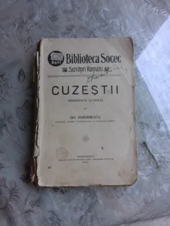 CUZESTII, MONOGRAFIE ISTORICA - GH. GHIBANESCU