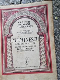 D. Murarasu - M. Eminescu. Scrieri Politice