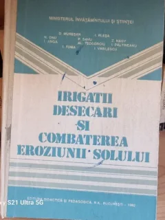 D. Muresan, I. Plesa, P. Savu, I. Toma - Irigatii, desecari si combaterea eroziunii solului
