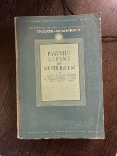 D. Puscaru E Puscaru A. Pauca Pasunile Alpine din Muntii Bucegi