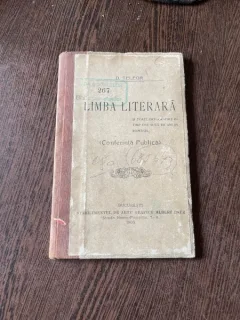 D. Teleor Limba Literara si toate ortografiile in timp d o suta de ani in Romania. Conferinta publica (1905)